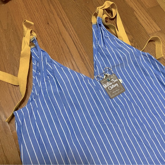 NWT Matilda Jane Blue Stripe Sandy Seashell Cover-Up XS - Picture 4 of 7